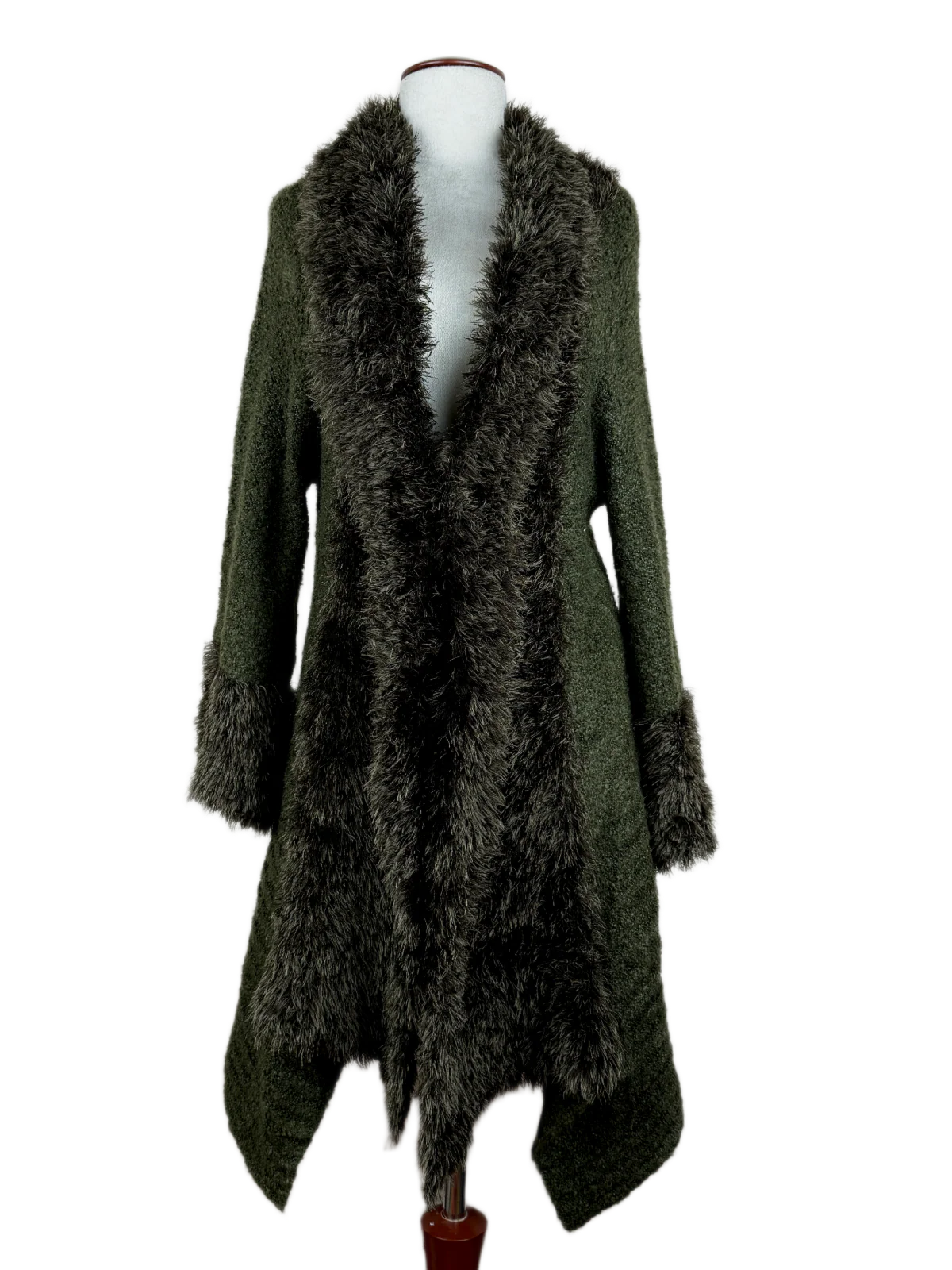 Grey Winter Long Cardigan by Noelle (LC-27)