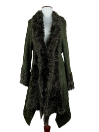 Grey Winter Long Cardigan by Noelle (LC-27)