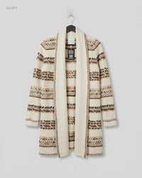 Falmer Heritage (LC-271) Open-Front Longline Cardigan