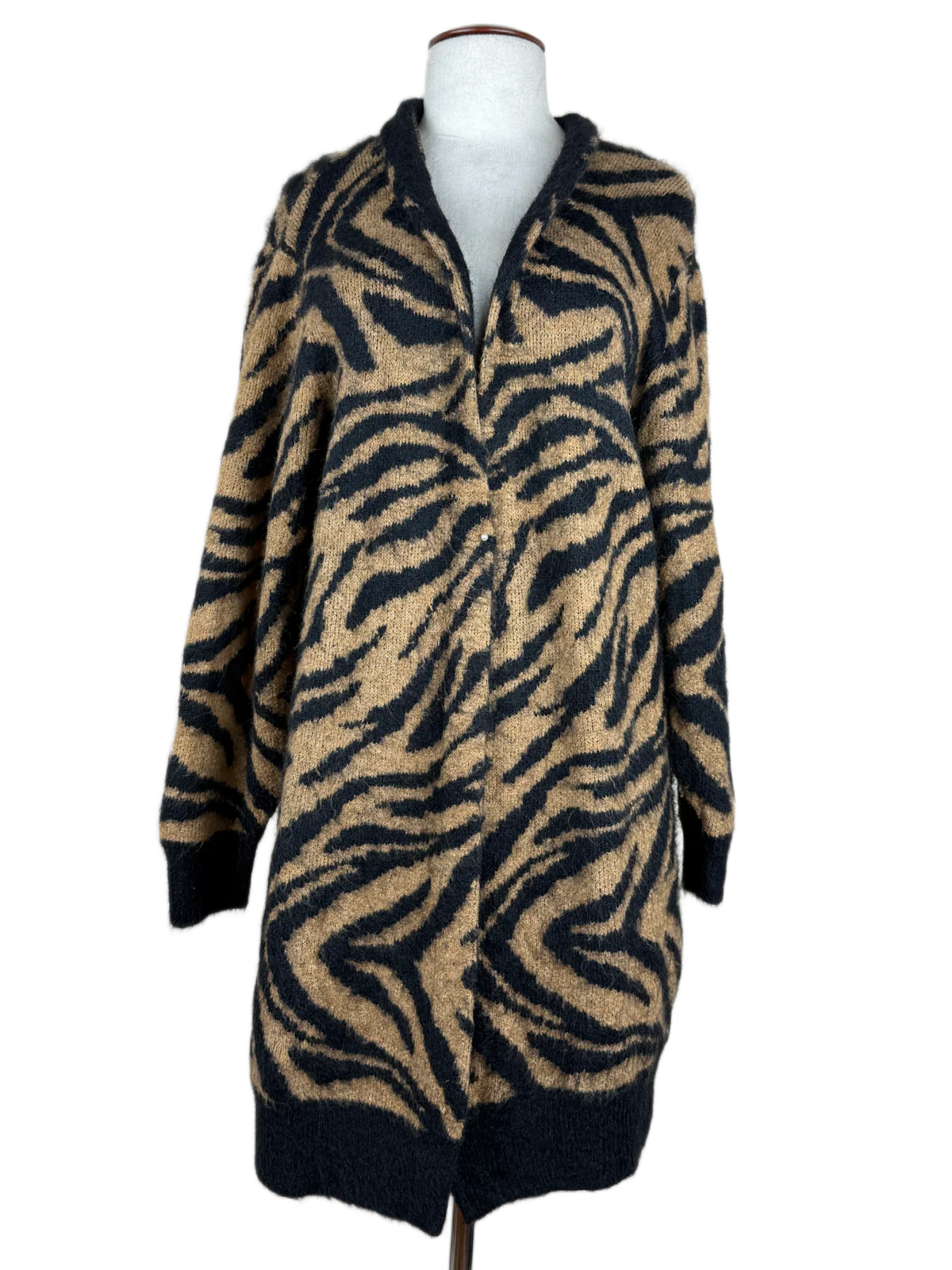 Black Winter Long Cardigan by H&M (LC-28)