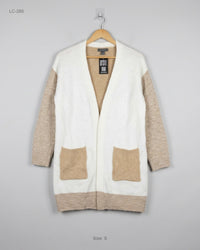 Primark (LC-285) Longline Colorblock Cardigan