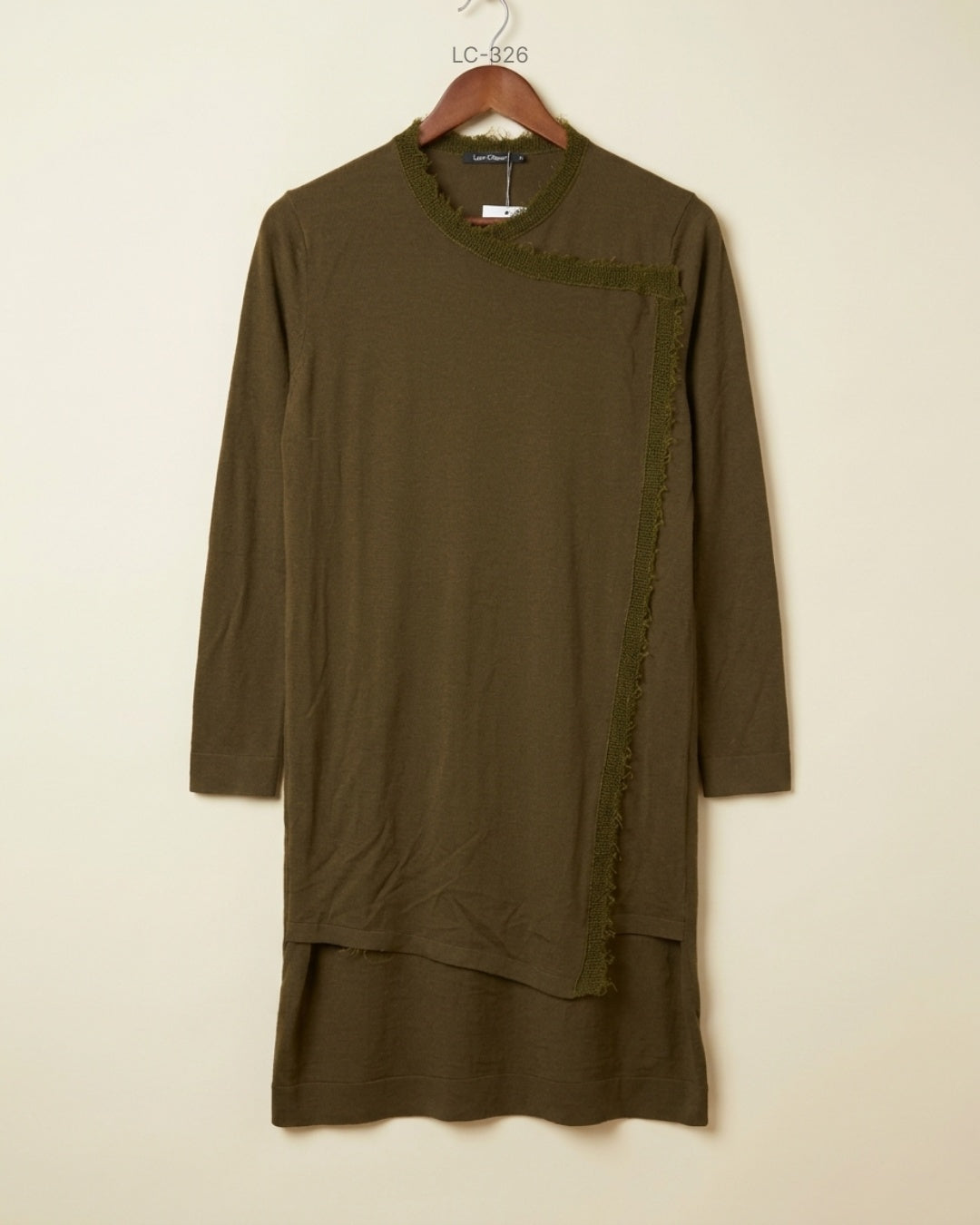 Luisa Cerano (LC-326) Asymmetrical Longline Tunic