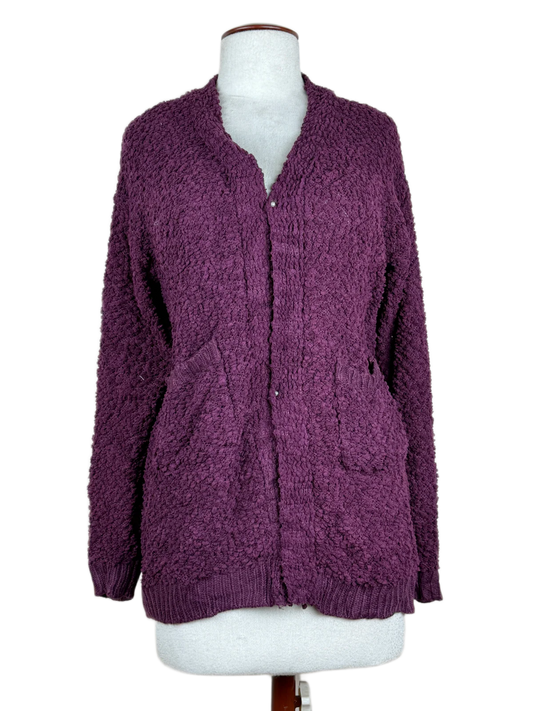 Premium Condition Winter Long Cardigans | Preloved Pulse | Indigo Acrylic | Thrift Shop for Women Peshawar Pakistan | OTS