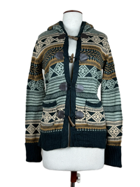 Off White Winter Long Cardigan by Style Boom (LC-36)