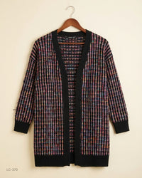 SHEIN (LC-370) Open-Front Cardigan