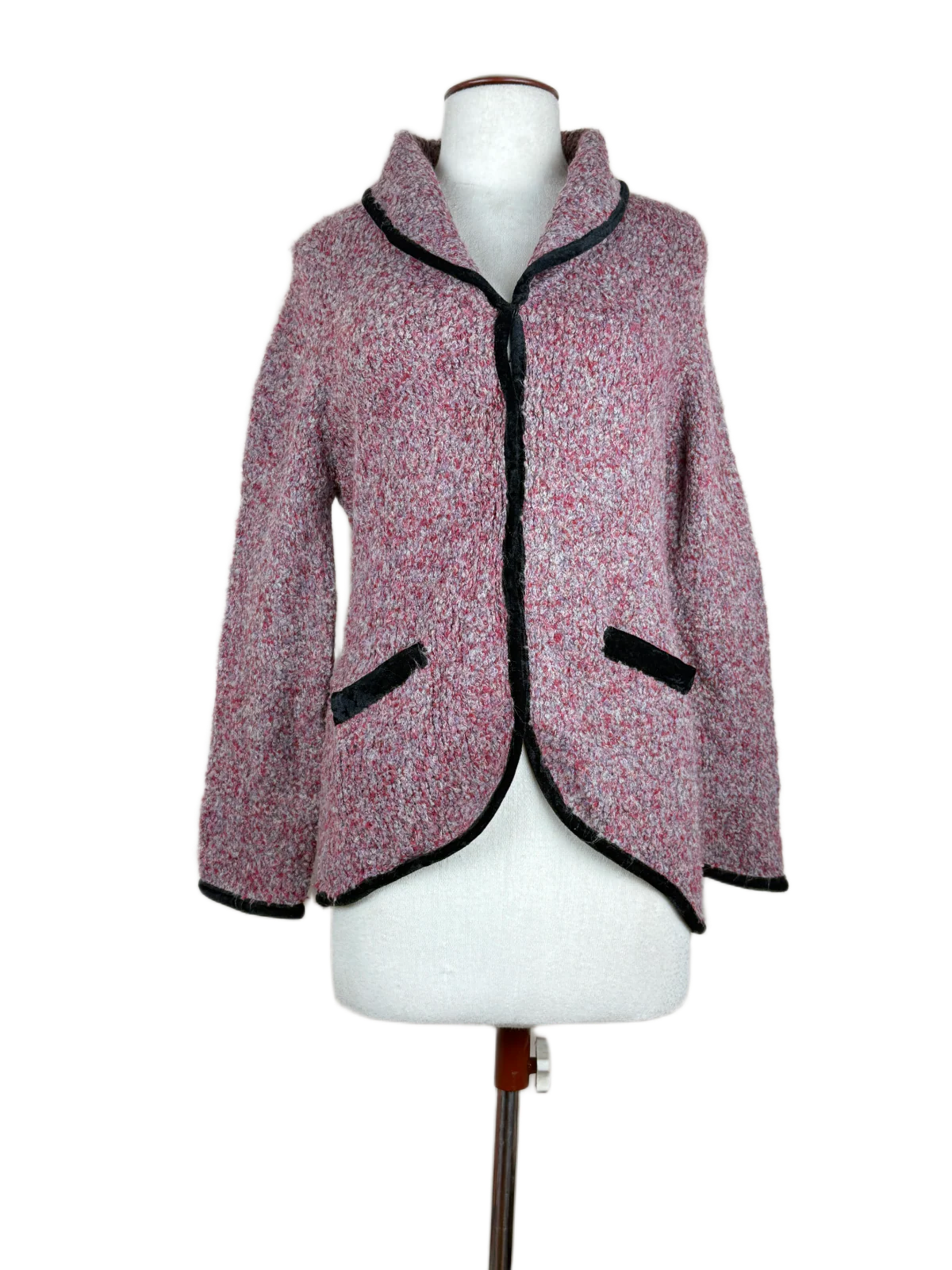 Maroon Winter Long Cardigan by Tiara (LC-41)