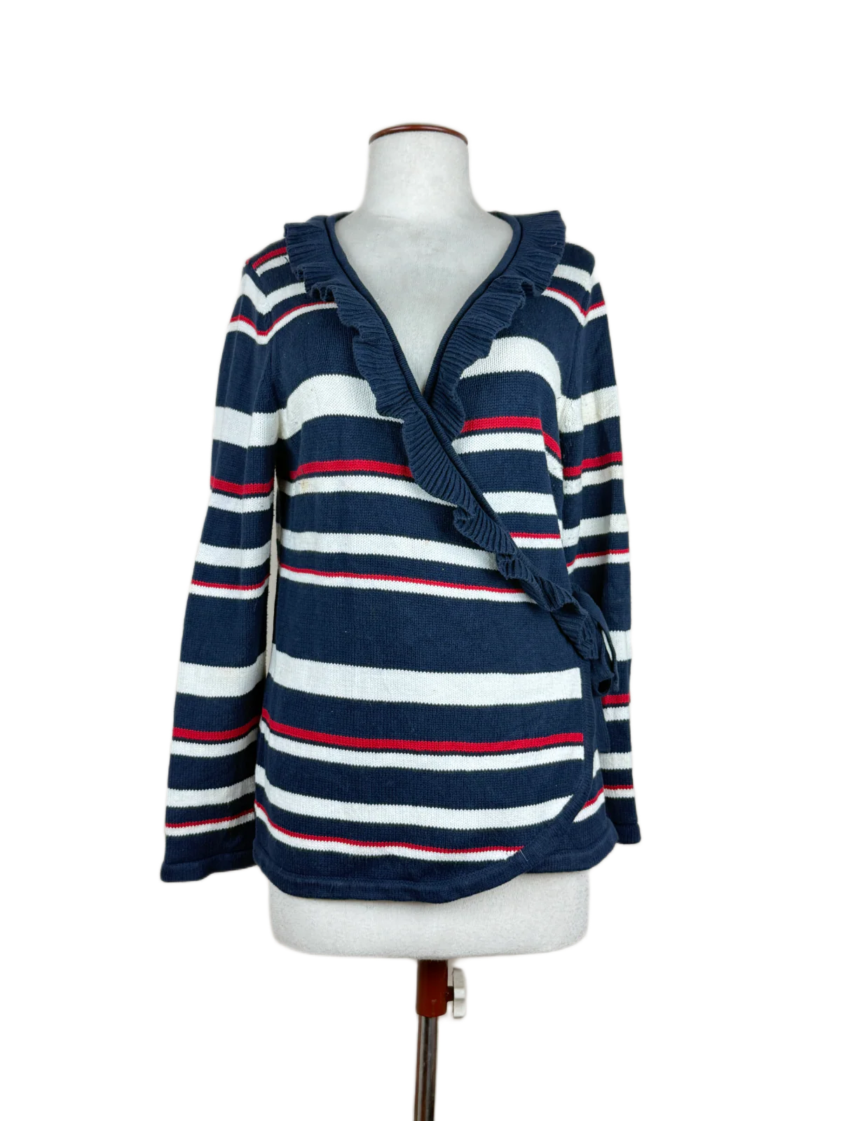 Blue Winter Long Cardigan by Isdde (LC-42)