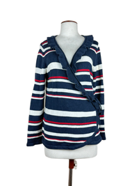 Blue Winter Long Cardigan by Isdde (LC-42)