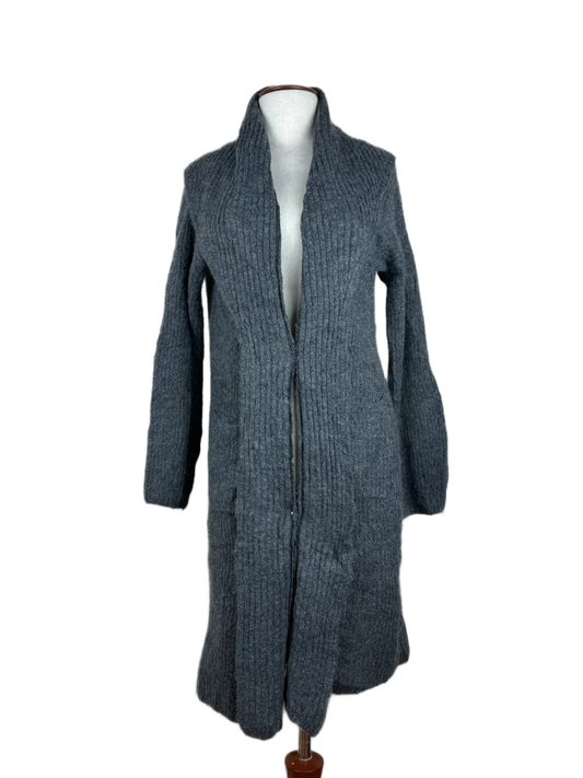 UK Imported secondhand Winter Long Cardigans - A New Day brand, Gray Acrylic, Premium condition, for Women - Online Thrift Store Islamabad Pakistan