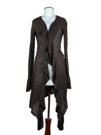 Brown Winter Long Cardigan by Paraphrase (LC-48)
