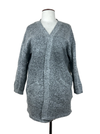 Grey Winter Long Cardigan by Brandtex Coastline (LC-58)
