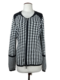Black & White Winter Long Cardigan by Bonprix (LC-66)