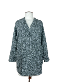 Black & White Winter Long Cardigan by Atmosphere (LC-72)