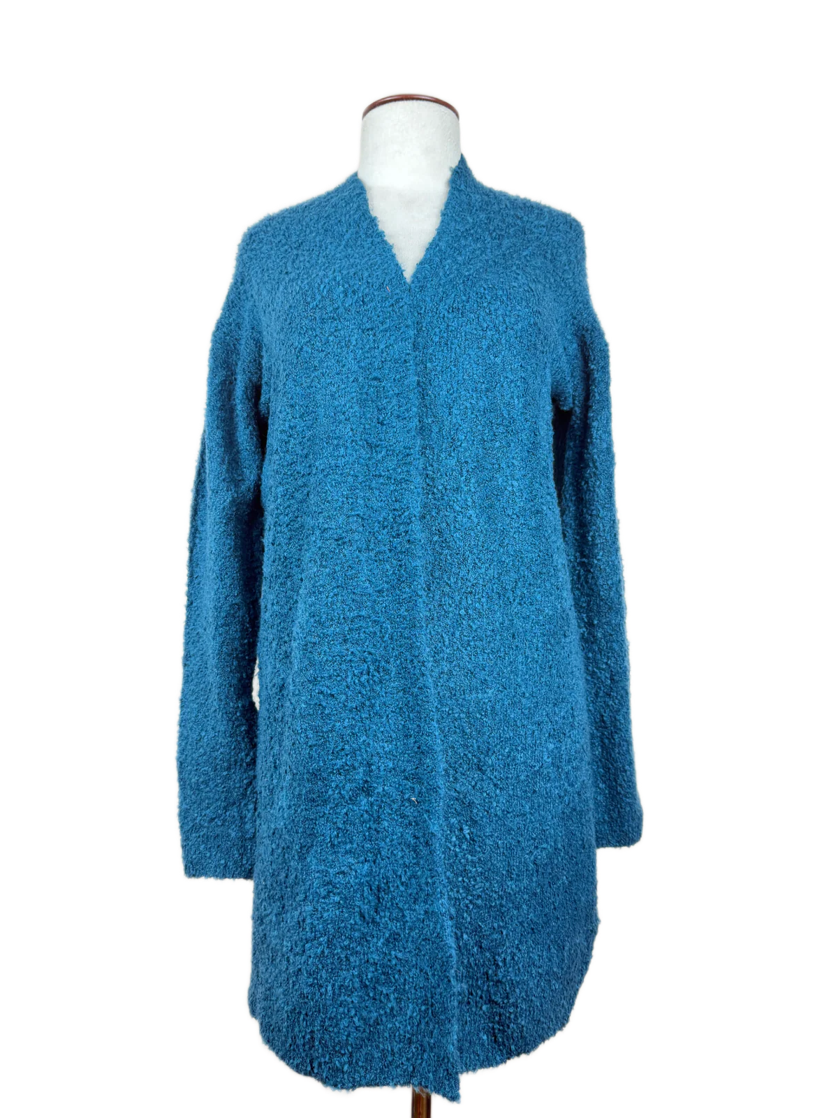 Cyan Winter Long Cardigan by Lands End (LC-73)