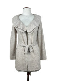 Beige Winter Long Cardigan by Mercer & Madison (LC-88)