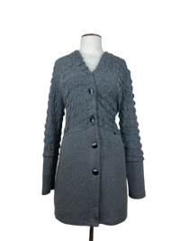 Black Winter Long Cardigan by Peruzzi (LC-89)
