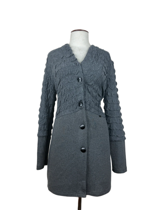Premium Condition Winter Long Cardigans | Preloved Peruzzi | Black Viscose | Thrift Shop for Women Lahore Pakistan | OTS