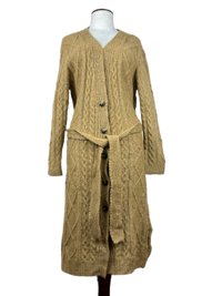 Olive Green Winter Long Cardigan by Movint (LC-92)