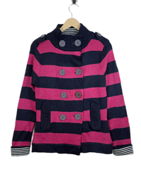 Multi Color Winter Long Cardigan by Unknown (LC-97)