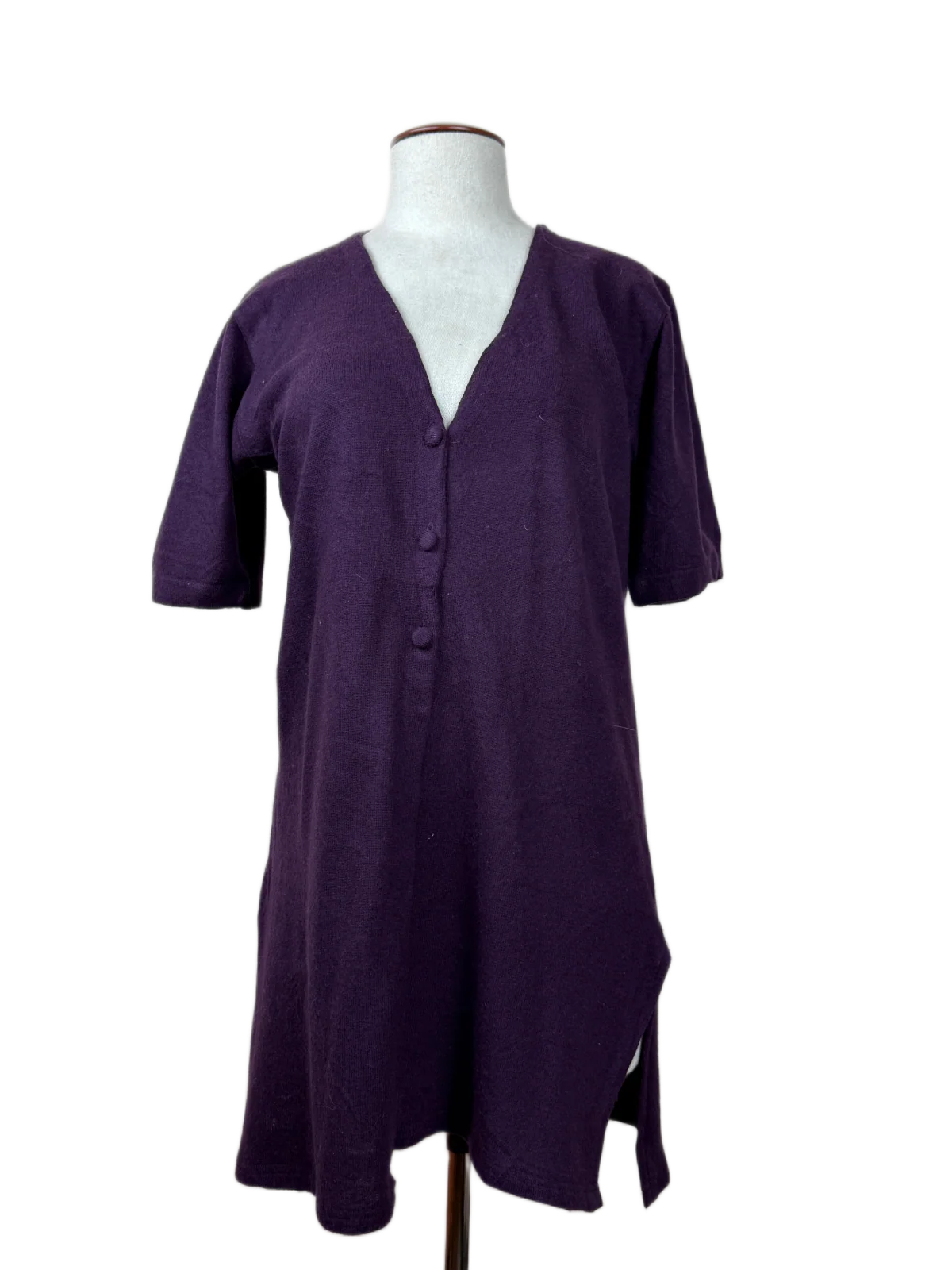Purple Winter Long Cardigan by Adini London (LC-99)