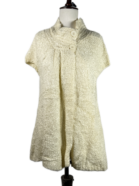 Winter Long Cardigans | VINTAGE SUZIE | Preloved Branded | WHITE ACRYLIC | PREMIUM PLUS | OTS Thrift Store Islamabad Pakistan