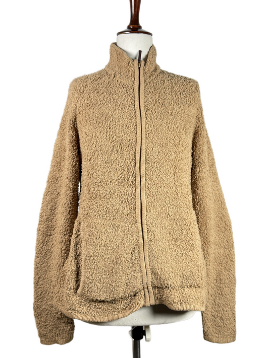 Preloved PREMIUM Winter Long Cardigans by NATURAL AFFECTIONS, BROWN ACRYLIC for Women - OTS Thrift Shop Lahore Pakistan