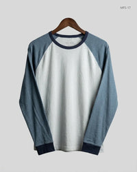 MANGO Grey Men's Full Sleeves T-Shirt (MFS-17)