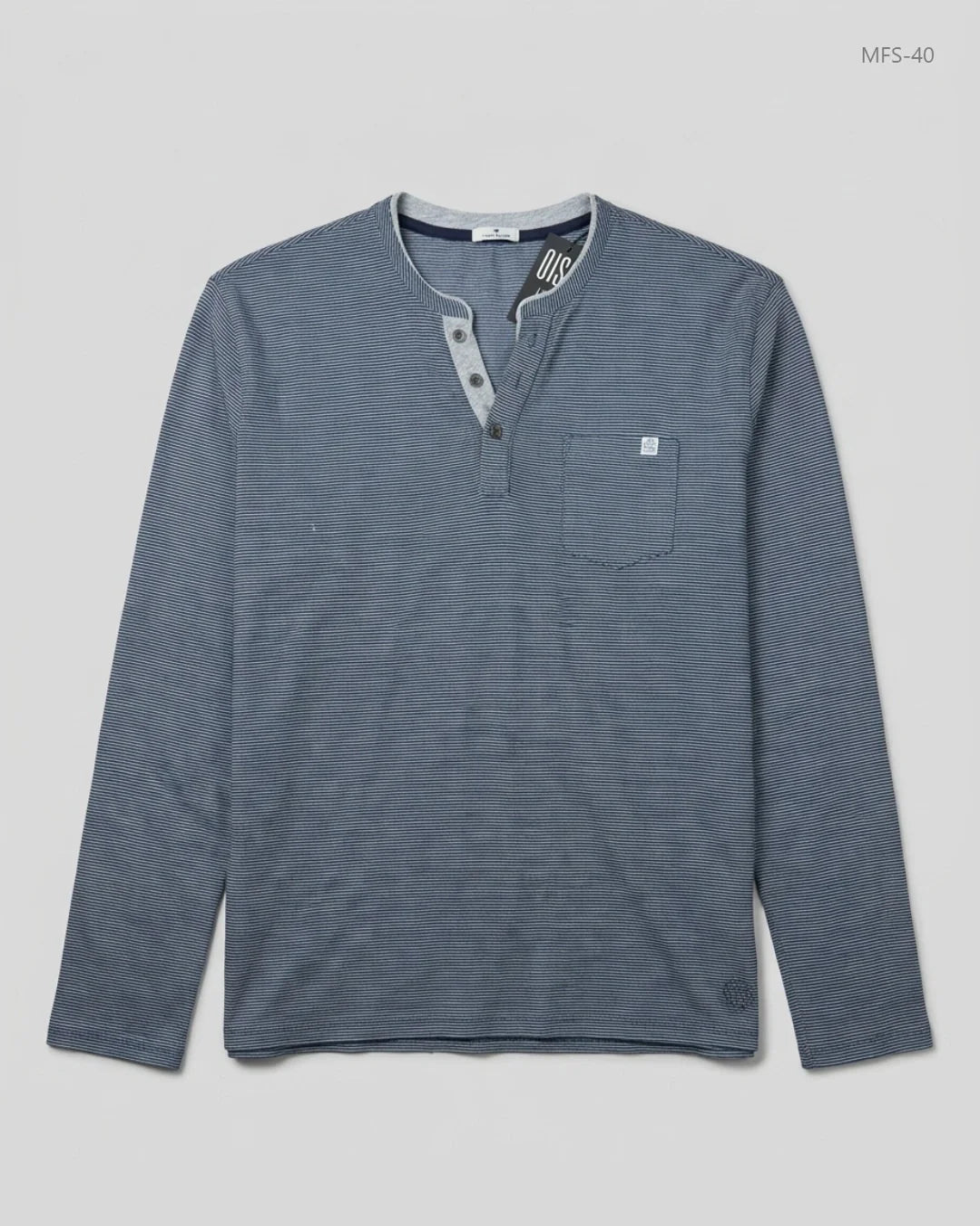 TOM TAILOR Grey Men's Full Sleeves T-Shirt (MFS-40)