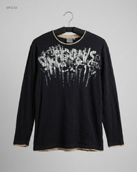 VARGAS ZONE (MFS-53) Graphic Long-Sleeve Ribbed Tee