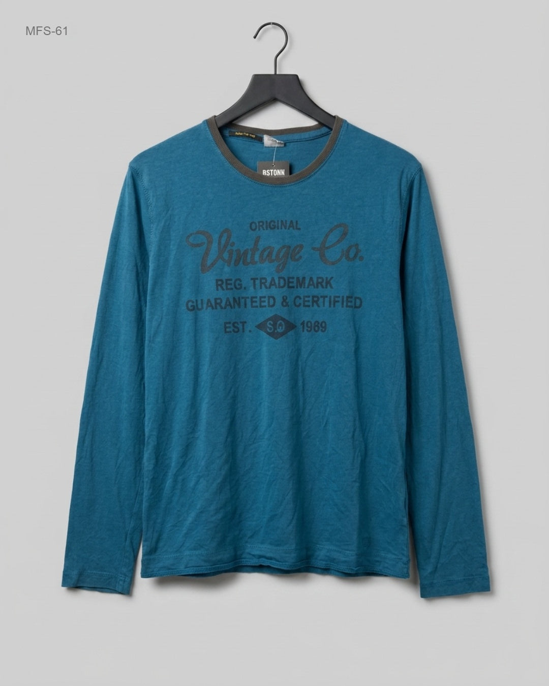 S.OLIVER (MFS-61) Long-Sleeve Graphic T-Shirt