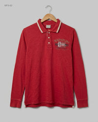 Napapijri (MFS-62) Long-Sleeve Polo Shirt