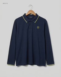 CHIEMSEE (MFS-74) Long-Sleeved Polo Shirt