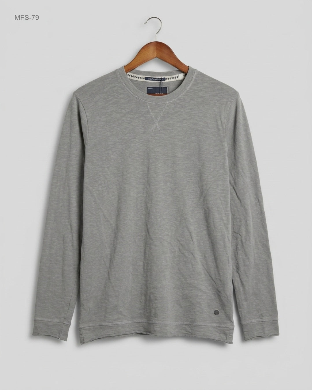 ESPRIT (MFS-79) Long-Sleeve Slub-Knit T-shirt