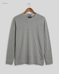 ESPRIT (MFS-79) Long-Sleeve Slub-Knit T-shirt