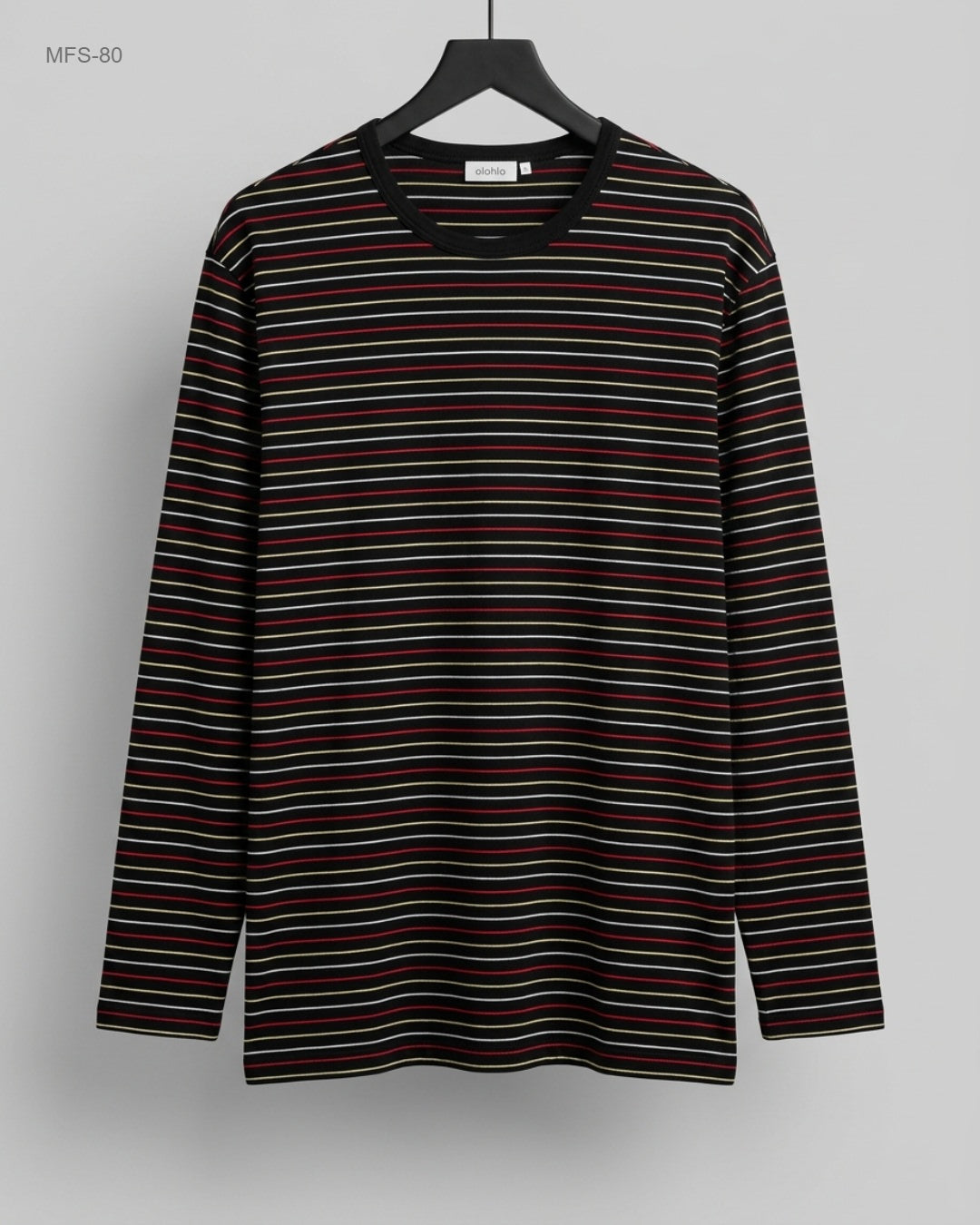 Giorgio (MFS-80) Long-Sleeved Striped T-Shirt