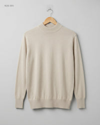 Cut Label (MJS-303) Mock-Neck Sweater - M/L