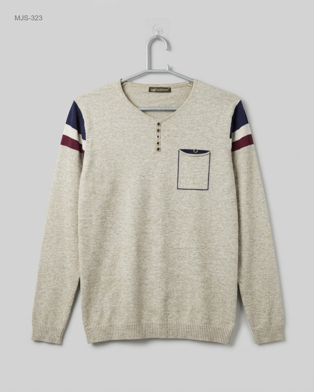 UK Imported secondhand Men Jumpers & Sweaters - Unknown brand, BEIGE Cotton, Premium condition, for Men - Online Thrift Store Karachi Pakistan