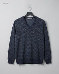 CUT LABEL (MJS-324) V-Neck Pullover Sweater - S/M