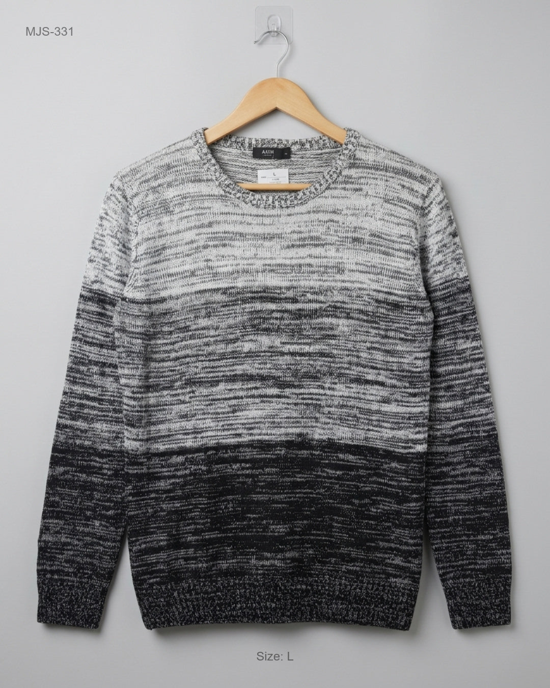 Shop Premium Men Jumpers & Sweaters by AHM | Preloved Branded Clothes | Grey Cotton | Men | OTS Thrift Store Lahore Pakistan