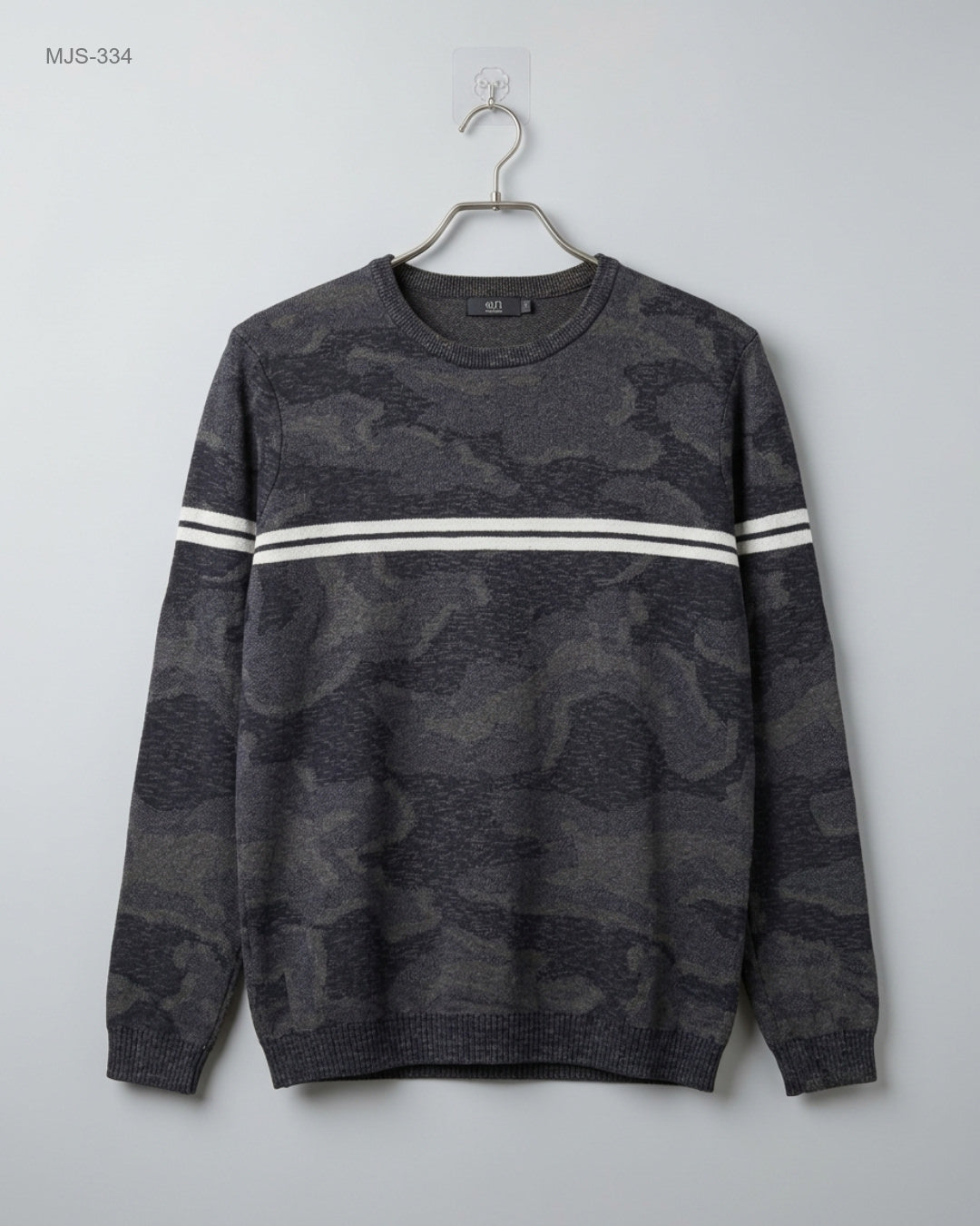 cut Label (MJS-334) Crewneck Camouflage Sweater - M/L