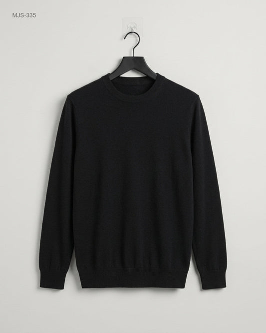 Premium Condition Men Jumpers & Sweaters | Preloved Unknown | Black Cotton | Thrift Shop for Men Lahore Pakistan | OTS