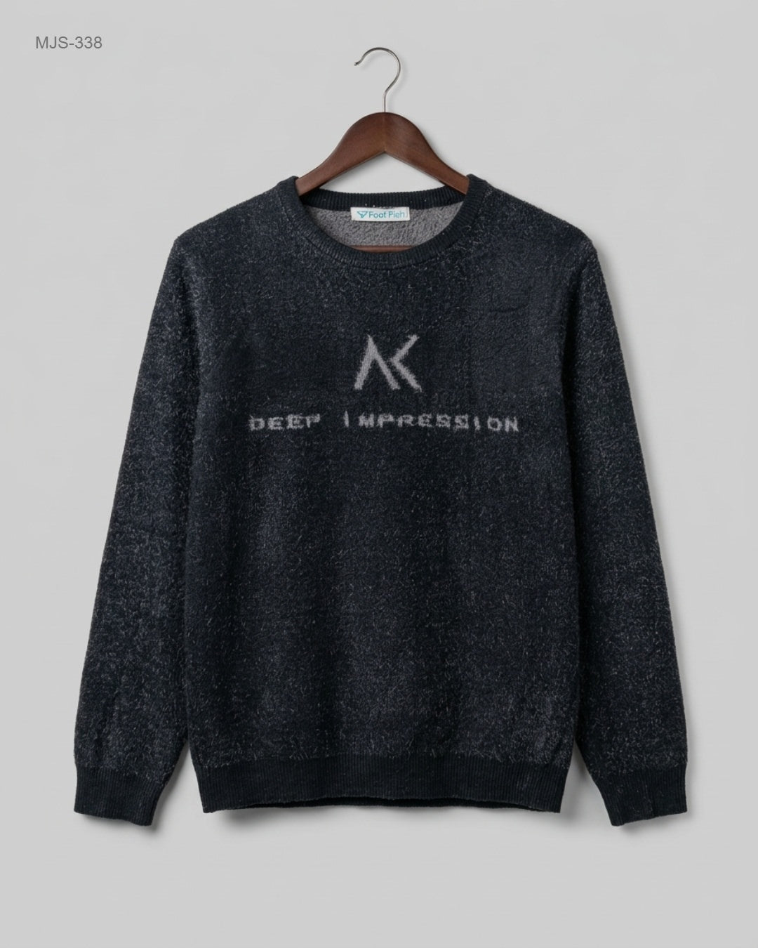 Preloved Premium Men Jumpers & Sweaters by FASTFISH, BLACK Cotton for Men - OTS Thrift Shop Karachi Pakistan
