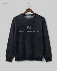 FASTFISH (MJS-338) Graphic Crewneck Sweater - S/M