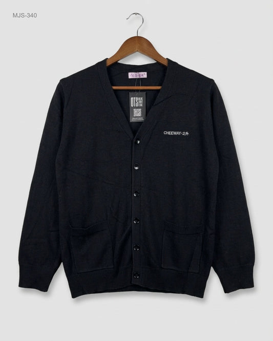 Shop Premium Men Jumpers & Sweaters by Unknown | Preloved Branded Clothes | Black Cotton | Men | OTS Thrift Store Lahore Pakistan