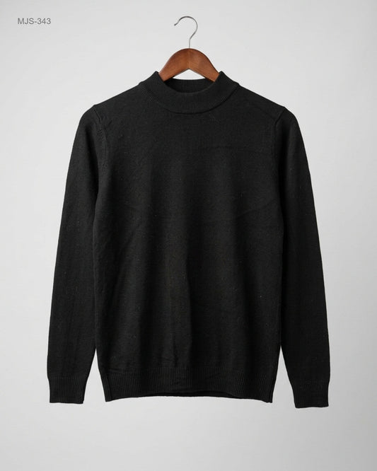 Preloved Premium Men Jumpers & Sweaters by Unknown, Black Cotton for Men - OTS Thrift Shop Lahore Pakistan