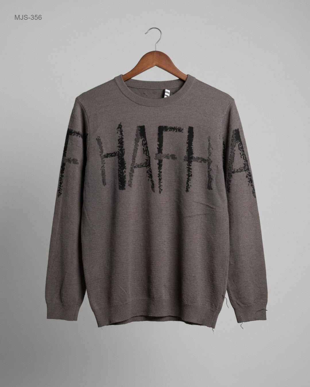 AIRUISITA (MJS-356) Graphic Knit Sweater - S/M