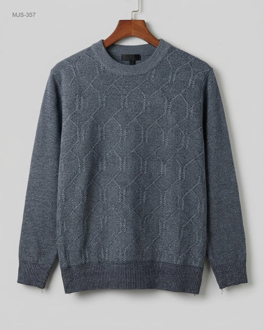 UK Imported secondhand Men Jumpers & Sweaters - Unknown brand, Grey Cotton, Premium condition, for Men - Online Thrift Store Lahore Pakistan