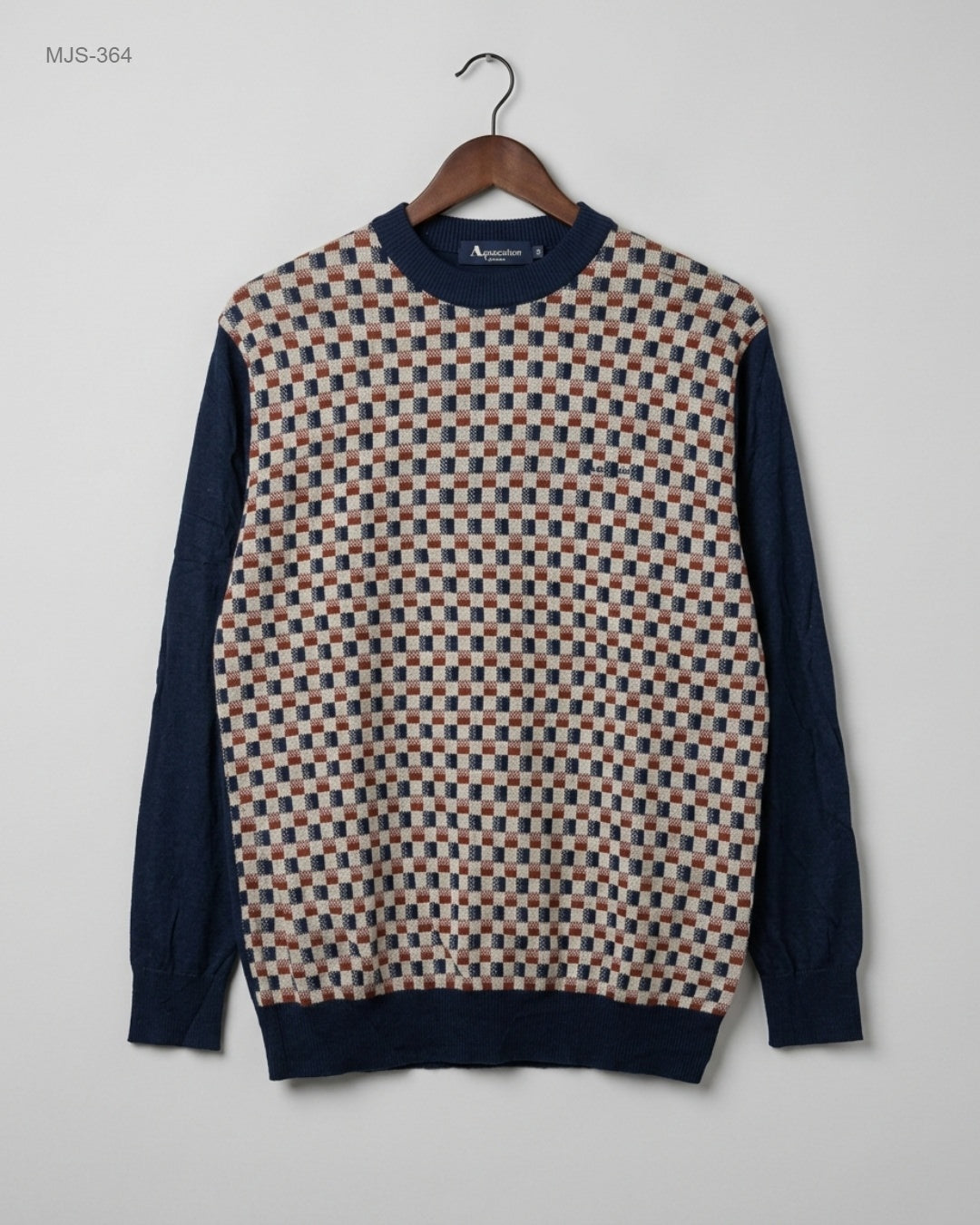 Men Jumpers & Sweaters | Aquasaotai | Preloved Branded | BLUE Cotton | Premium | OTS Thrift Store Peshawar Pakistan