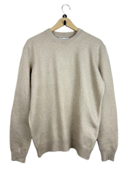 Beige Men's Jumpers & Sweater by Zara (MS-101)