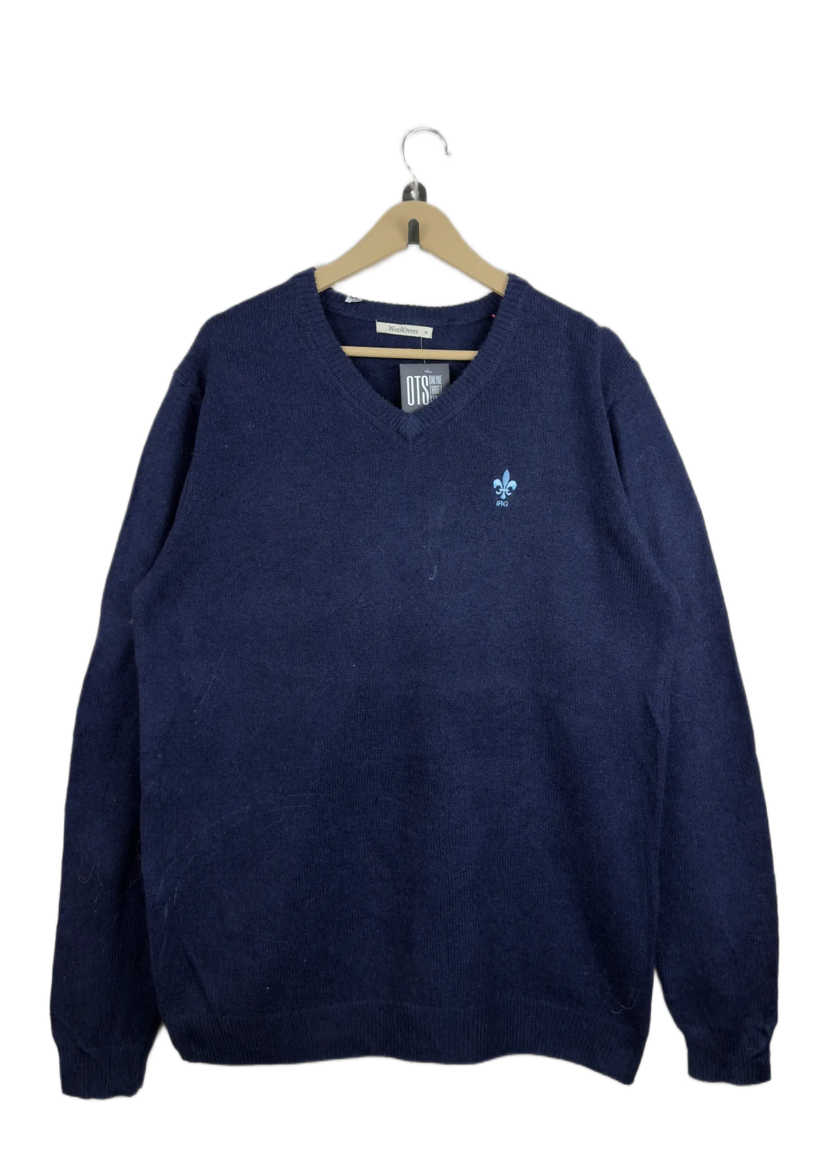 Blue Men's Jumpers & Sweater by Woolovers (MS-104)